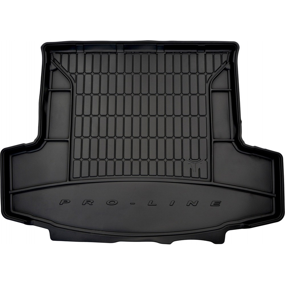 Гумовий килимок в багажник Chevrolet Captiva (mkI) 2006-2018 (7 мест)(сложенный 3 ряд) (Frogum Proline Premium)