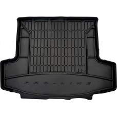 Гумовий килимок в багажник Chevrolet Captiva (mkI) 2006-2018 (7 мест)(сложенный 3 ряд) (Frogum Proline Premium)