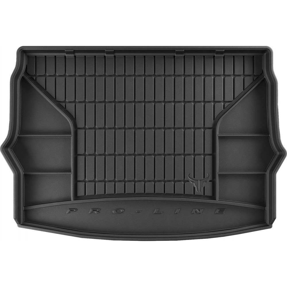 Гумовий килимок в багажник Nissan Qashqai (mkII) 2013-2021 (верхний уровень) (Frogum Proline Premium)