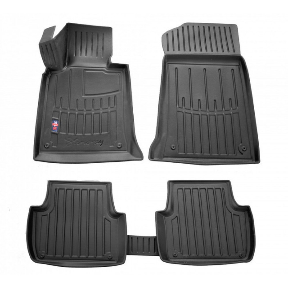 3D килимки для BMW 3 (Е46) (1998-2006) з бортиками 30 мм (Stingray)