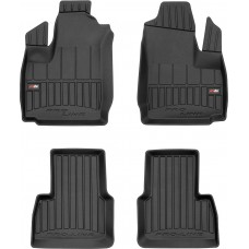 Гумові килимки в салон Fiat Doblo (mkI) 2000-2010 (1-2 ряд) (Frogum Proline Premium)