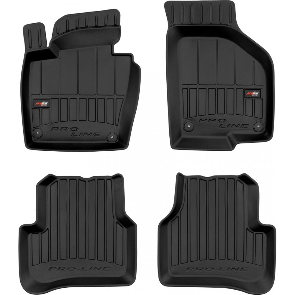 Гумові коврики в салон для Volkswagen Passat (B6) 2005-2011 / (B7) 2010-2015; CC (mkI) 2008-2017 (Frogum Proline Premium)