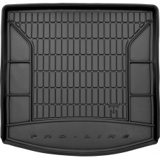 Гумовий килимок в багажник Volkswagen Touran (mkI) 2010-2015 (7 мест)(сложенный 3 ряд) (Frogum Proline Premium)