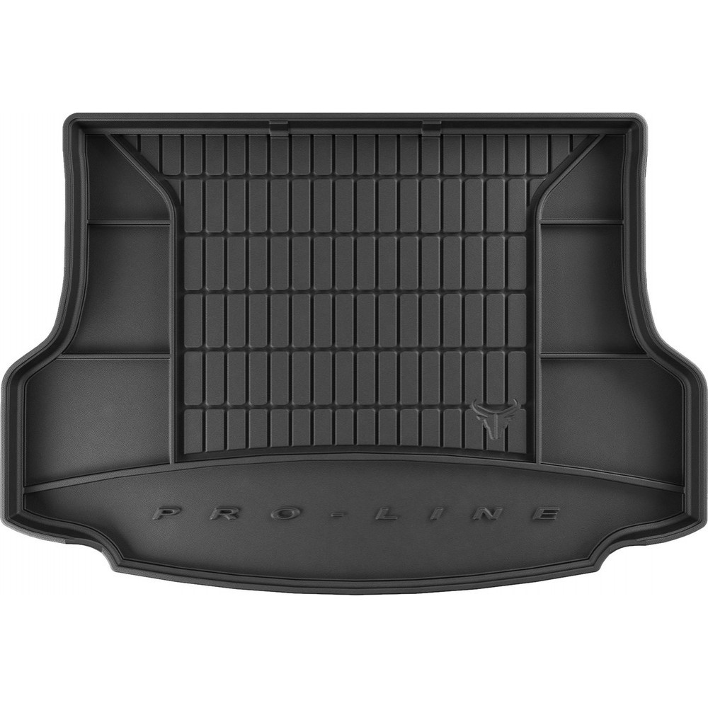 Гумовий килимок в багажник Toyota RAV4 (mkIV) 2012-2018 (не гибрид)(без двухуровневого пола) (Frogum Proline Premium)