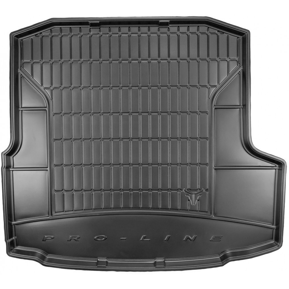 Гумовий килимок в багажник для Skoda Octavia (mkIII) 2012-2017 (лифтбек)(без двухуровневого пола) (Frogum Proline Premium)