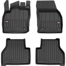 Гумові килимки в салон Volkswagen Caddy (mkV) 2020→ (1-2 ряд) (Frogum Proline Premium)