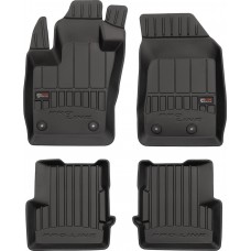 Гумові килимки в салон Jeep Renegade (mkI) 2014-2023; Fiat 500X (mkI) 2014→ (Frogum Proline Premium)
