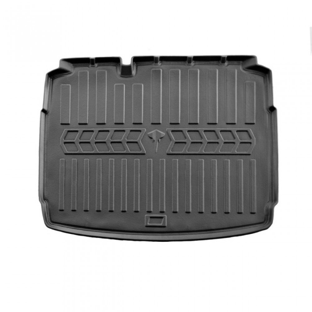 Килимок в багажник для Seat Leon II (1P) (2005-2012) (hatchback) з бортиками 30 мм (Stingray)
