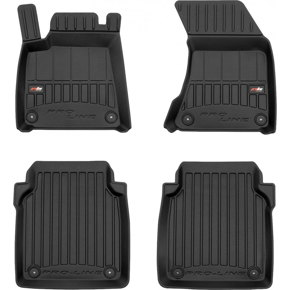 Гумові килимки в салон Audi A8/S8 (mkIII)(D4)(long) 2010-2017 (Frogum Proline Premium)