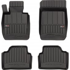 Гумові килимки в салон BMW 3-series (E90; E91; E92) 2004-2013 (задний привод) (Frogum Proline Premium)