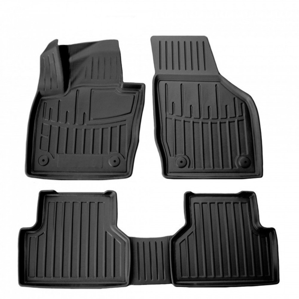 3D килимки Audi Q3 (8U) (2011-2019) з бортиками 30 мм (Stingray)