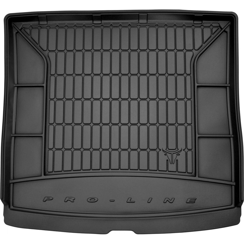 Гумовий килимок в багажник Ford Grand C-Max (mkII) 2010-2019 (7 мест)(с органайзером)(сложенный 3 ряд) (Frogum Proline Premium)