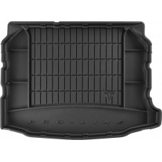 Гумовий килимок в багажник Seat Leon (mkIII) 2012-2020 (5-дв. хетчбек)(Cupra)(без двухуровневого пола) (Frogum Proline Premium)
