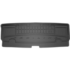 Гумовий килимок в багажник Opel Zafira (mkI)(A) 1999-2005 (7 мест)(разложенный 3 ряд) (Frogum Proline Premium)
