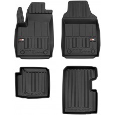 Гумові килимки в салон Fiat 500 (mkII) 2020→ (гибрид) (Frogum Proline Premium)