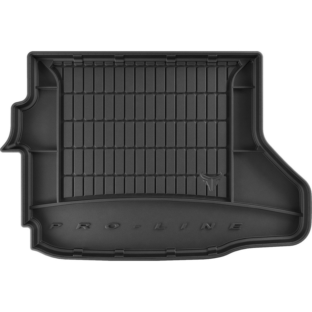 Гумовий килимок в багажник для Honda Insight (mkII) 2009-2014 (с нишей справа)(верхний уровень) (Frogum Proline Premium)