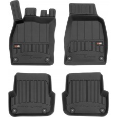 Гумові килимки в салон Audi A6/S6/RS6 (mkIII)(C6) 2006-2011 (между клипсами 2 ряда 34.5 см) (Frogum Proline Premium)