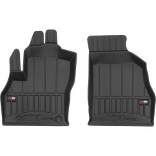 Гумові килимки в салон Citroen Nemo (mkI); Fiat Fiorino (mkIII); Peugeot Bipper (mkI) 2007-2021 (1 ряд) (Frogum Proline Premium)