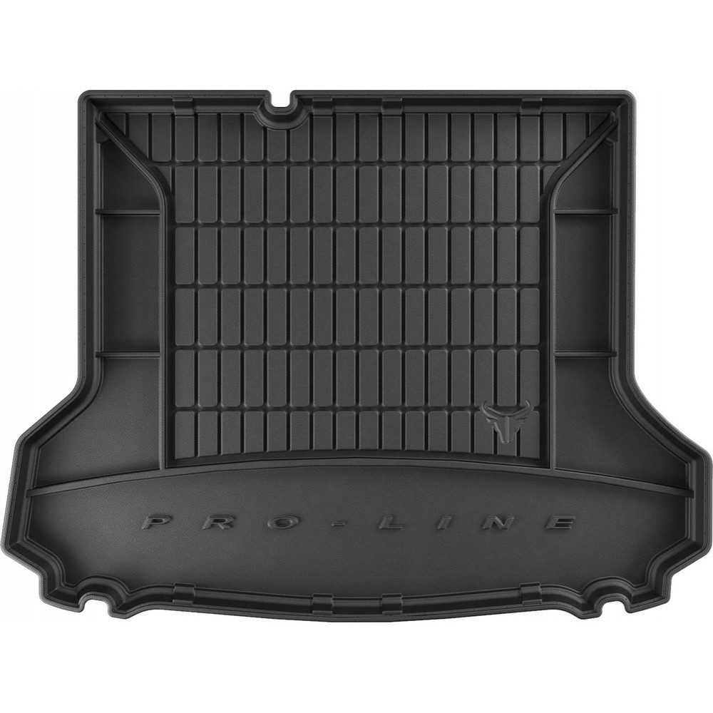 Гумовий килимок в багажник Volkswagen ID.4 (mkI) 2020→ (с двухуровневым полом) (Frogum Proline Premium)