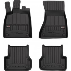 Гумові килимки в салон Audi A6/S6/RS6 (mkIV)(C7) 2011-2018 (между клипсами 2 ряда 37 см) (Frogum Proline Premium)