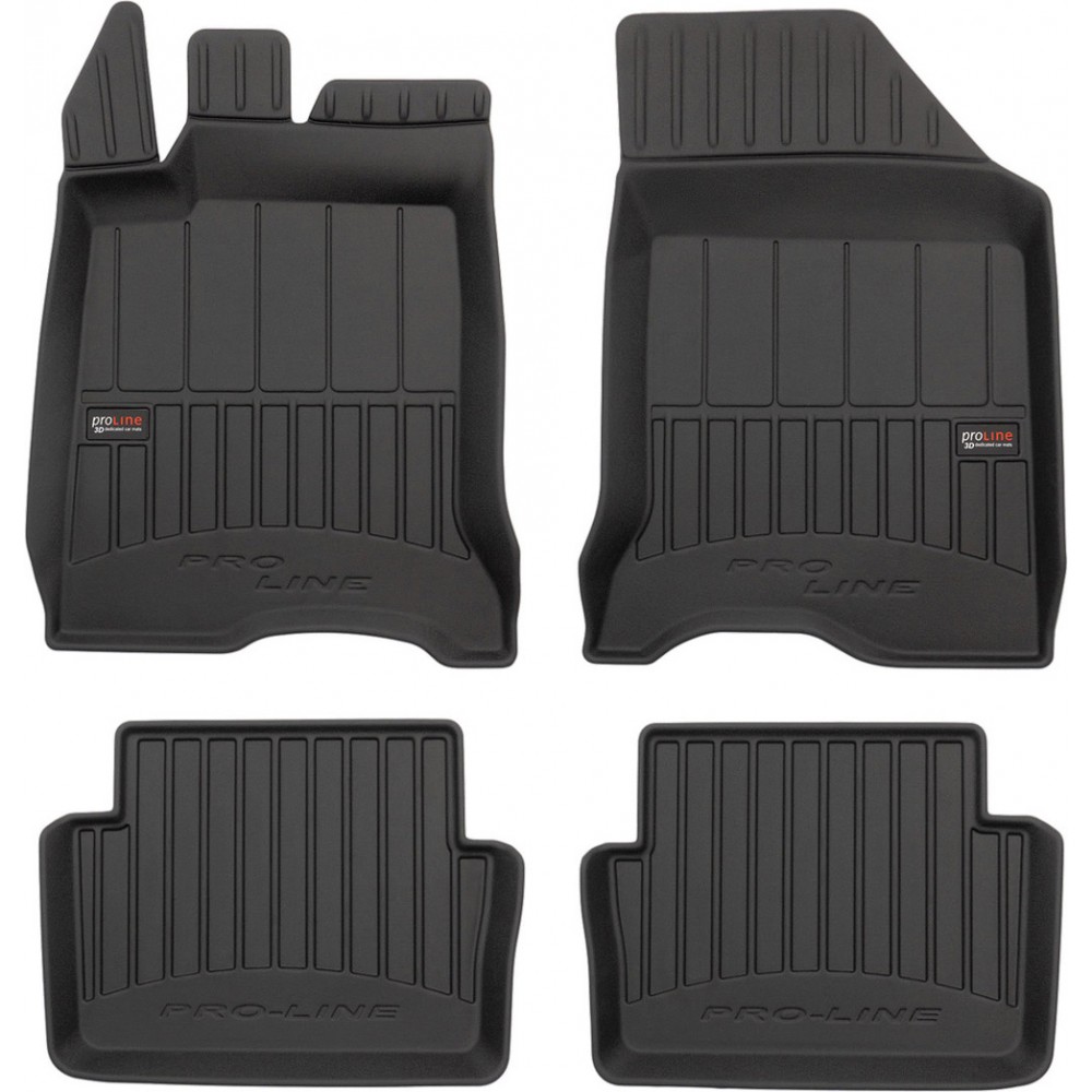Гумові коврики в салон для Renault Laguna (mkII) 2000-2008 (Frogum Proline Premium)