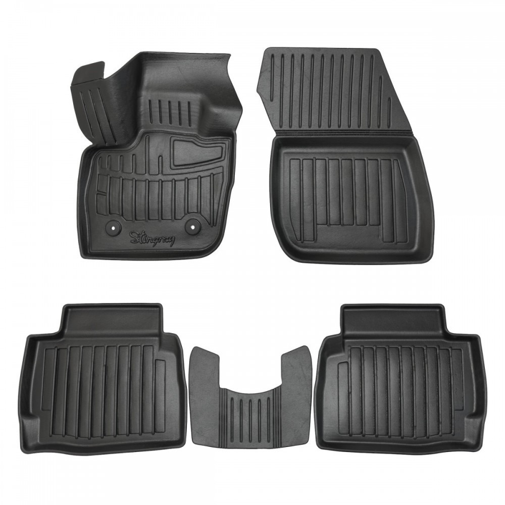 3D килимки для Ford Fusion (USA) (restail) (2016-...) з бортиками 30 мм (Stingray)