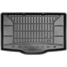 Гумовий килимок в багажник Fiat 500L (mkI) 2012-2022 (Trekking)(нижний уровень) (Frogum Proline Premium)