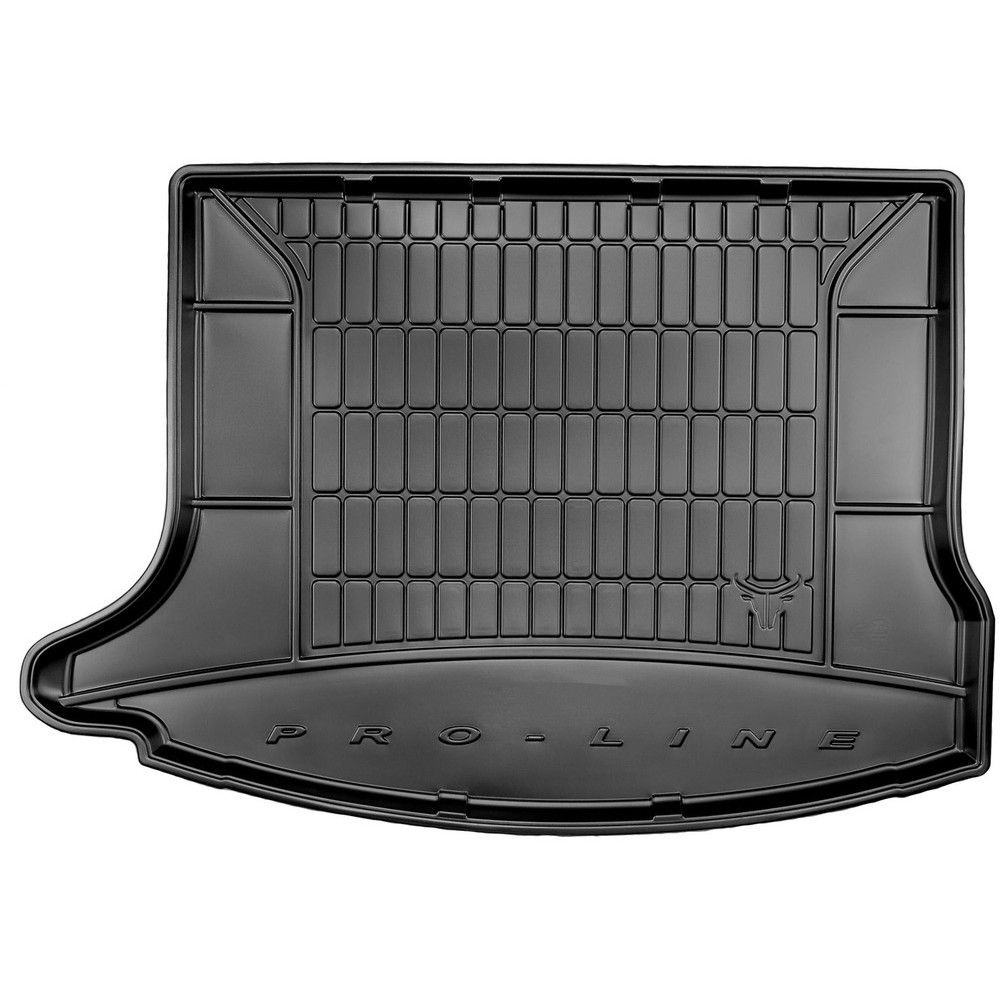 Гумовий килимок в багажник Mazda 3 (mkIII) 2013-2018 (хетчбек)(нижний уровень) (Frogum Proline Premium)