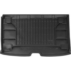 Гумовий килимок в багажник Fiat Qubo (mkI); Peugeot Bipper (mkI) 2007-2021 (пассажирский) (Frogum Proline Premium)