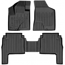 3D килимки для HYUNDAI Santa Fe II (CM) (2006-2010)  з бортиками 30 мм (Stingray)