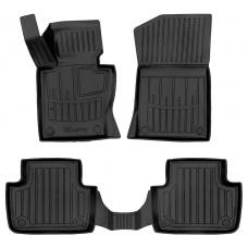 3D килимки для BMW X3 (E83) (2004-2010)  з бортиками 30 мм (Stingray)