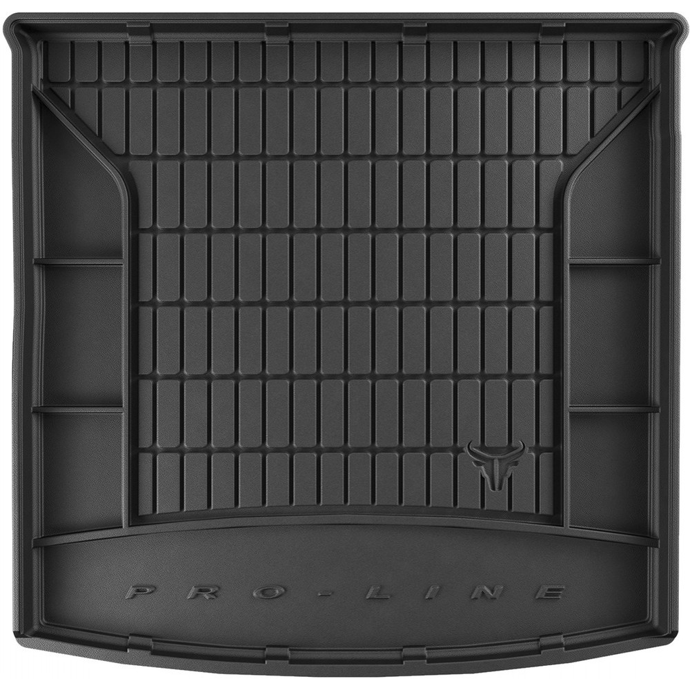 Гумовий килимок в багажник Volkswagen Tiguan (mkII) 2016-2024 (Allspace)(верхний уровень) (Frogum Proline Premium)
