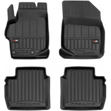 Гумові килимки в салон Citroen C-Elysee (mkI) 2012-2022; Peugeot 301 (mkI) 2012→ (Frogum Proline Premium)