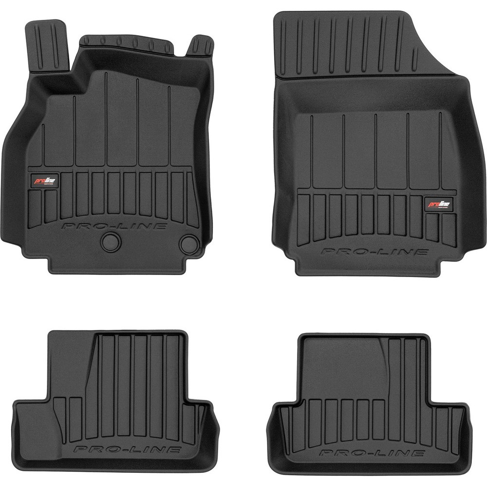 Гумові коврики в салон для Renault Megane (mkIII) 2008-2017 (3-дв. хетчбек) (Frogum Proline Premium)