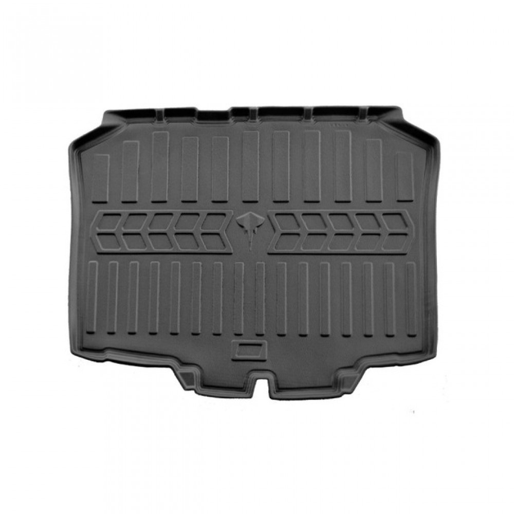 Килимок в багажник для Seat Ibiza IV (6J) (2008-2017) Hatchback з бортиками 30 мм (Stingray)