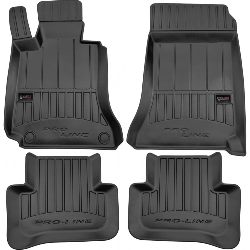 Гумові коврики в салон для Mercedes-Benz C-Class (W204; S204) 2007-2014 (Frogum Proline Premium)