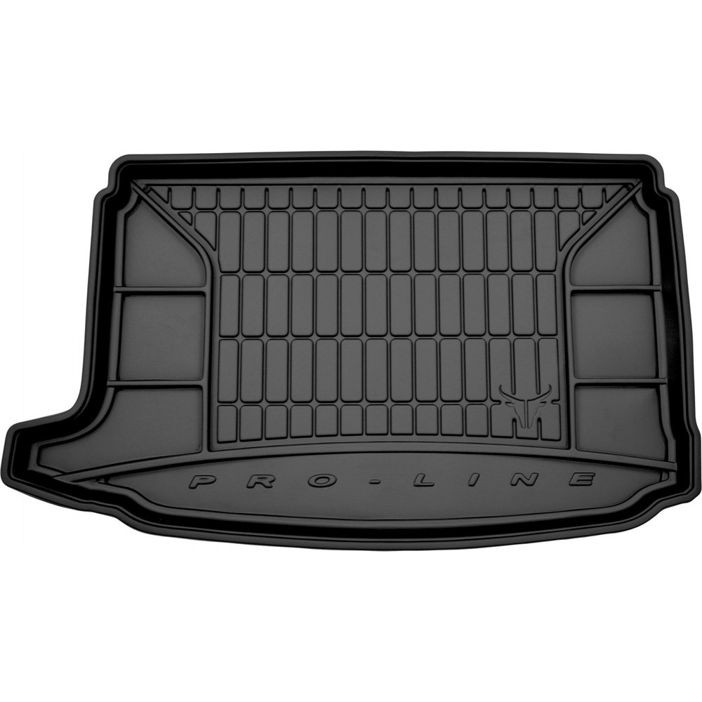 Гумовий килимок в багажник Volkswagen Polo (mkV) 2009-2017 (хетчбек)(верхний уровень) (Frogum Proline Premium)