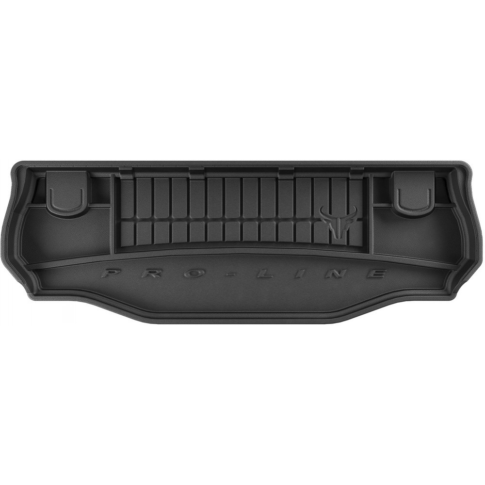 Гумовий килимок в багажник Jeep Wrangler (JK) 2006-2018 (3-дв.)(без сабвуфера) (Frogum Proline Premium)