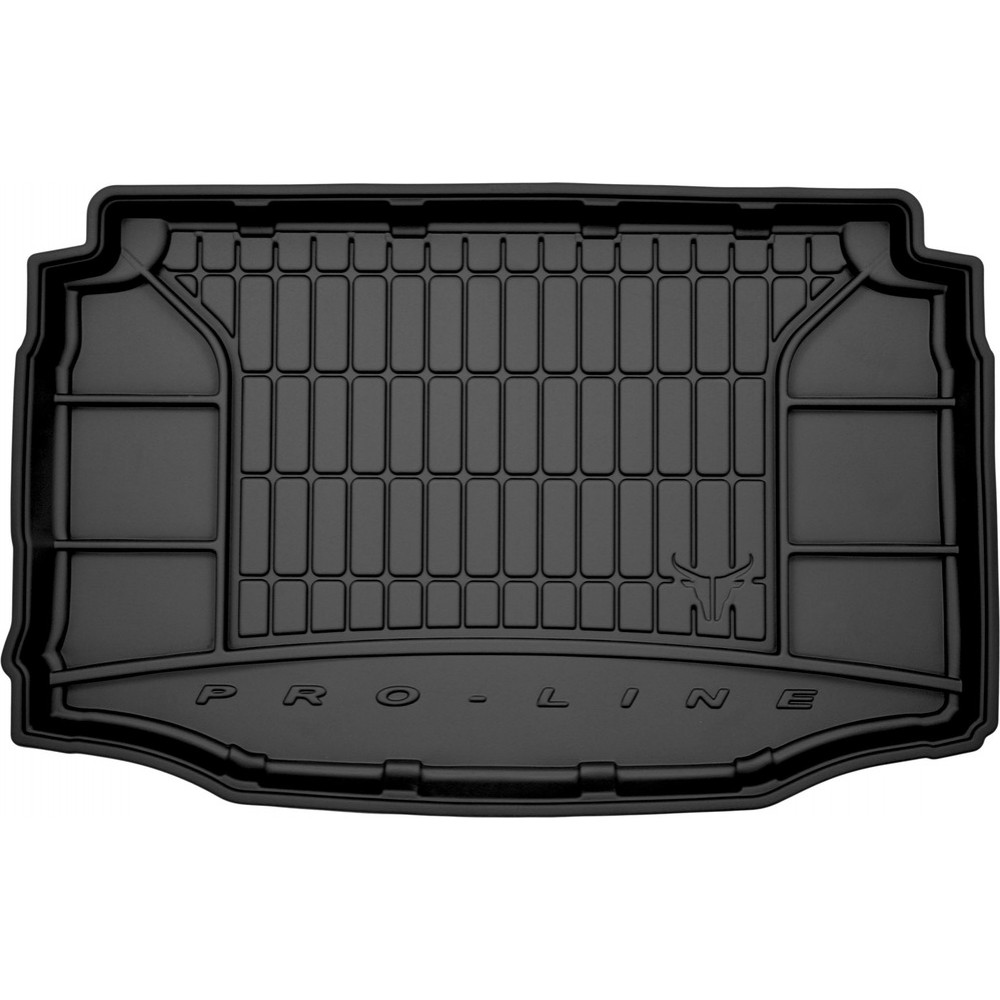 Гумовий килимок в багажник Seat Arona (mkI) 2017→ (с двухуровневым полом)(нижний уровень) (Frogum Proline Premium)
