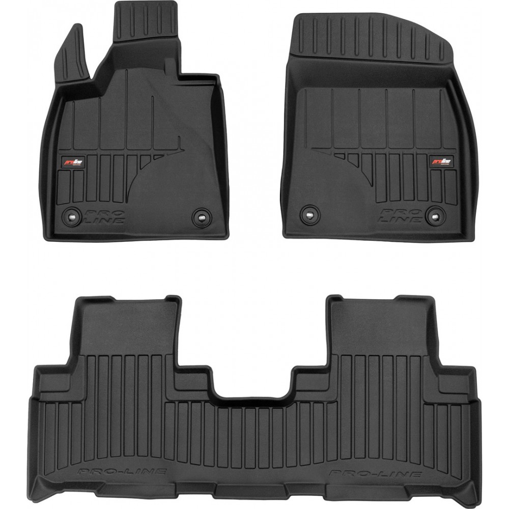 Гумові коврики в салон для Lexus RX (mkIV) 2015-2022 (Frogum Proline Premium)