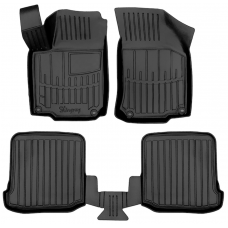 3D килимки для Skoda Octavia I (1996-2004)  з бортиками 30 мм (Stingray)