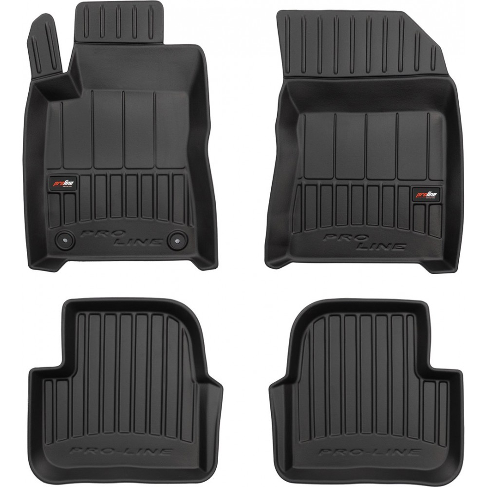 Гумові килимки в салон Citroen C3 (mkIII) 2016-2024 (Frogum Proline Premium)