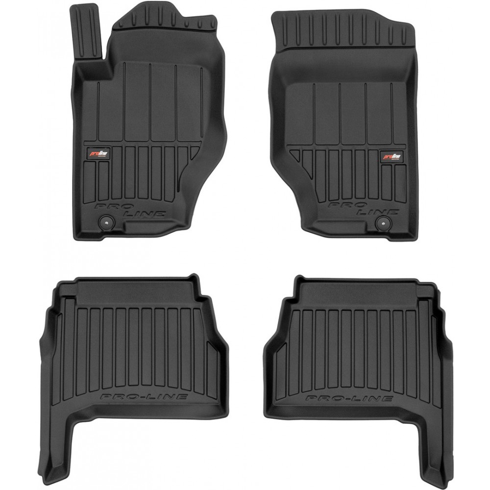 Гумові коврики в салон для Kia Sorento (mkI) 2002-2010 (Frogum Proline Premium)