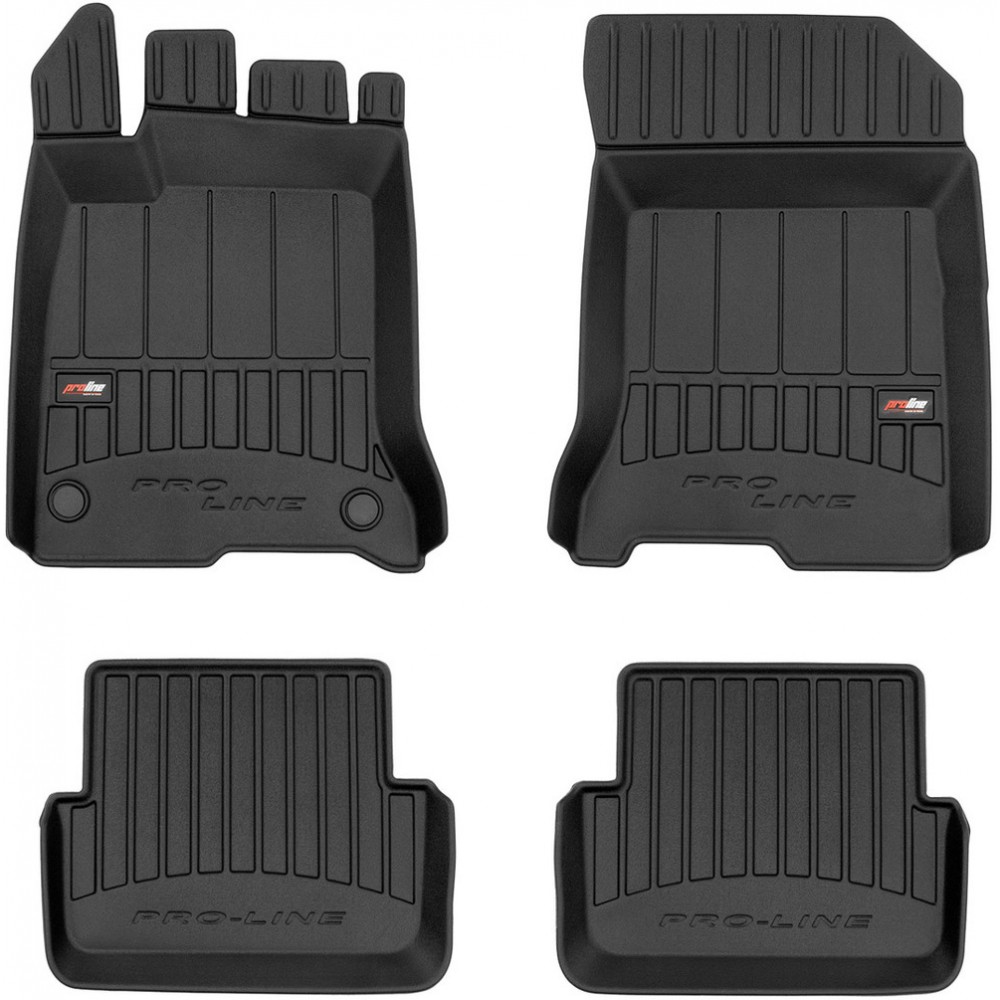 Гумові коврики в салон для Renault Laguna (mkIII) 2007-2015 (Frogum Proline Premium)