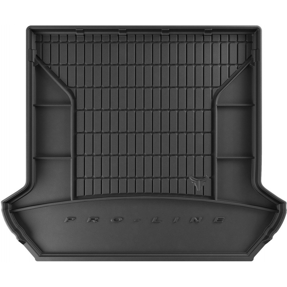 Гумовий килимок в багажник Volvo XC90 (mkI) 2002-2016 (сложенный 3 ряд) (Frogum Proline Premium)