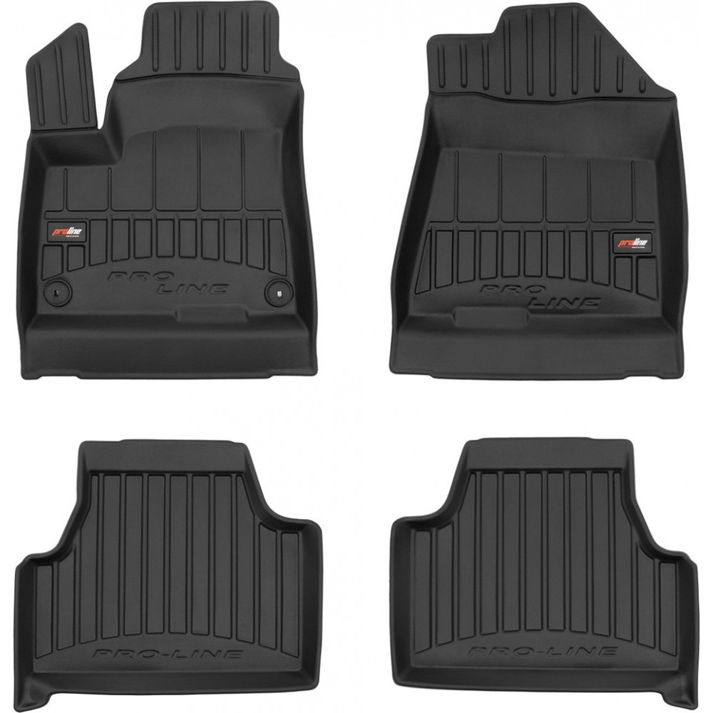 Гумові коврики в салон для Kia Soul (mkIII) 2019→ (электро) (Frogum Proline Premium)