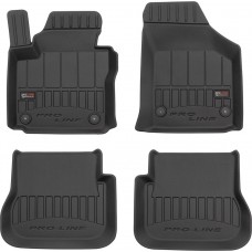 Гумові килимки в салон Volkswagen Caddy (mkIII) 2003-2021 (1-2 ряд) (Frogum Proline Premium)