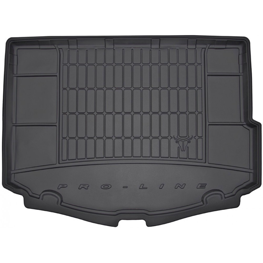 Гумовий килимок в багажник Renault Scenic (mkIV) 2016-2022 (верхний уровень) (Frogum Proline Premium)