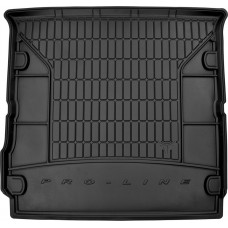 Гумовий килимок в багажник Nissan Pathfinder (R51) 2004-2014 (7 мест)(сложенный 3 ряд) (Frogum Proline Premium)