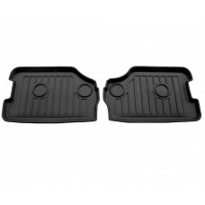 3D килимки Renault Grand Scenic II (2003-2009) 3 ряд з бортиками 30 мм (Stingray)